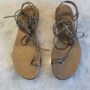 Bronze Stuart Weitzman sandals